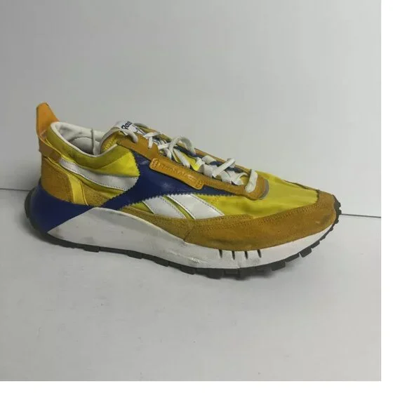 Reebok | Shoes | Reebok Mens Classic Leather Sneaker Yellow 
